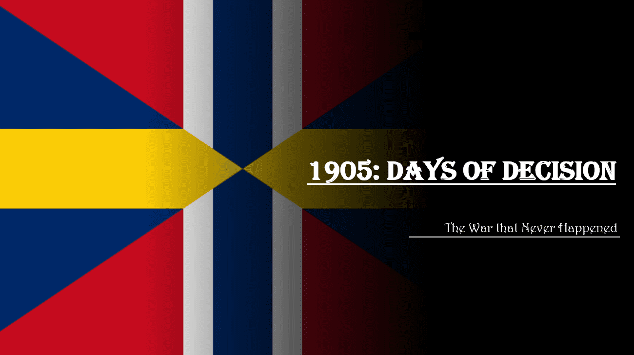 1905: Days of Decision – The War That Never Happened cover