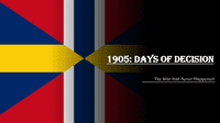 1905: Days of Decision – The War That Never Happened