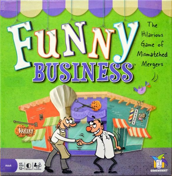 Funny Business - Gamewright (2009) - Box Front