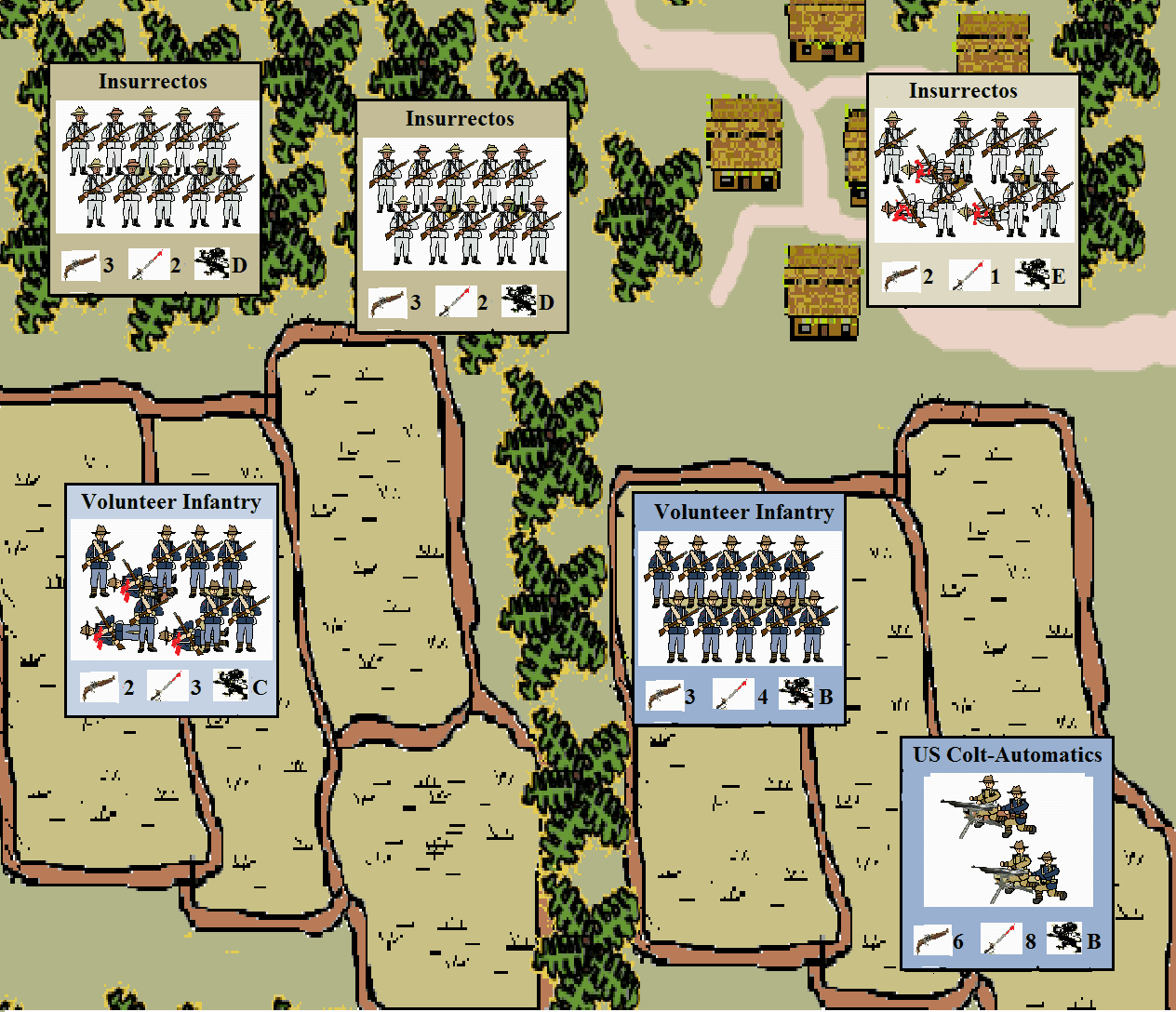 Philippines Ablaze: A Solitaire Game of the Philippine Insurrection (1899-1902)