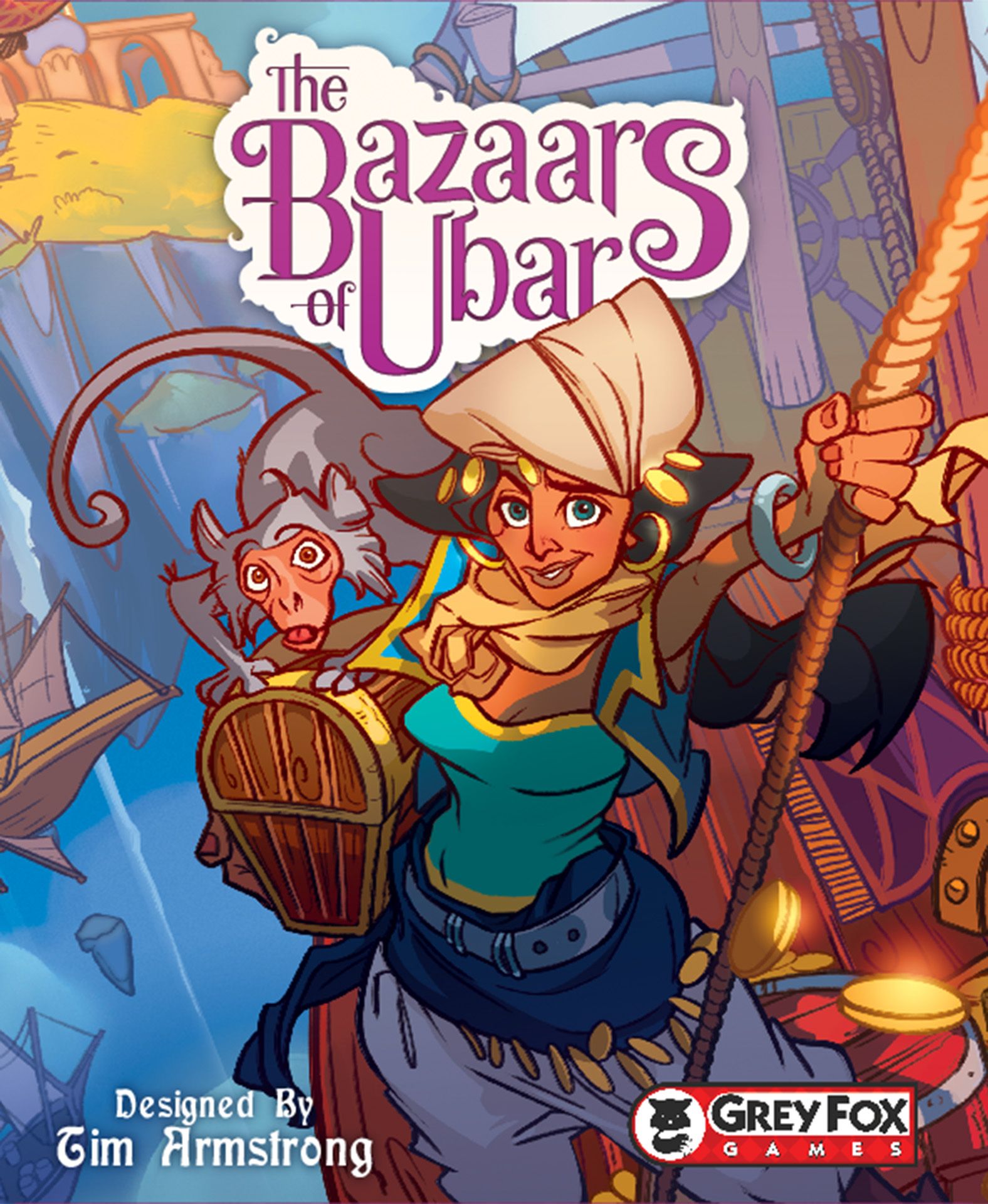 Boîte du jeu Bazaars of Ubar