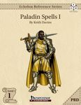 RPG Item: Echelon Reference Series: Paladin Spells I (PRD)