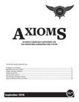 Issue: Axioms (III - Sep 2016)