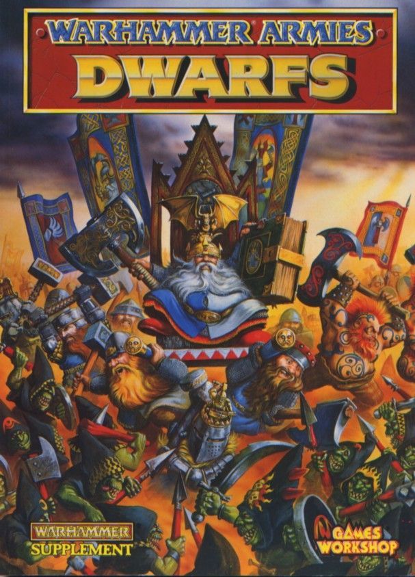 Warhammer Armies (Fourth Edition): Dwarfs box art