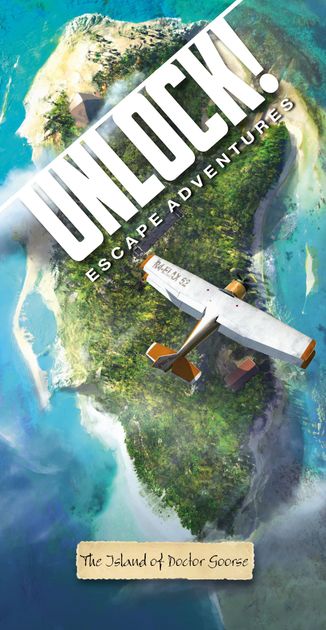 Unlock Escape Adventures The Island Of Doctor Goorse Board Game Boardgamegeek