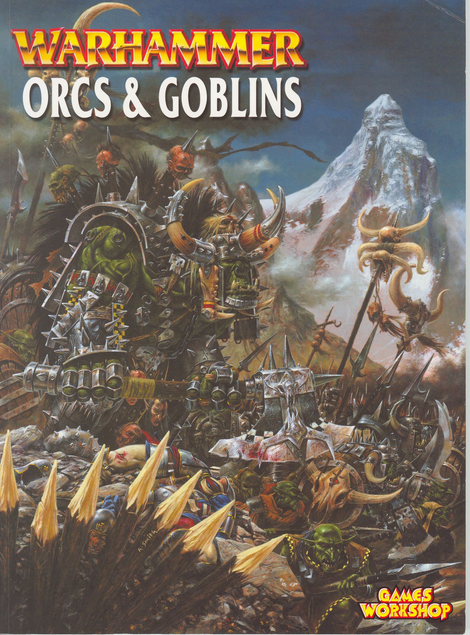 Warhammer (Sixth Edition): Orcs & Goblins box art