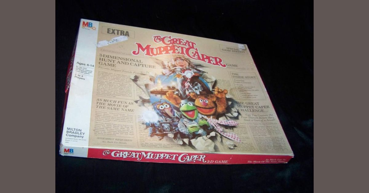 The Great Muppet Caper Game Board Game BoardGameGeek