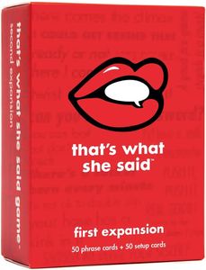 That's What She Said Game: First Expansion
