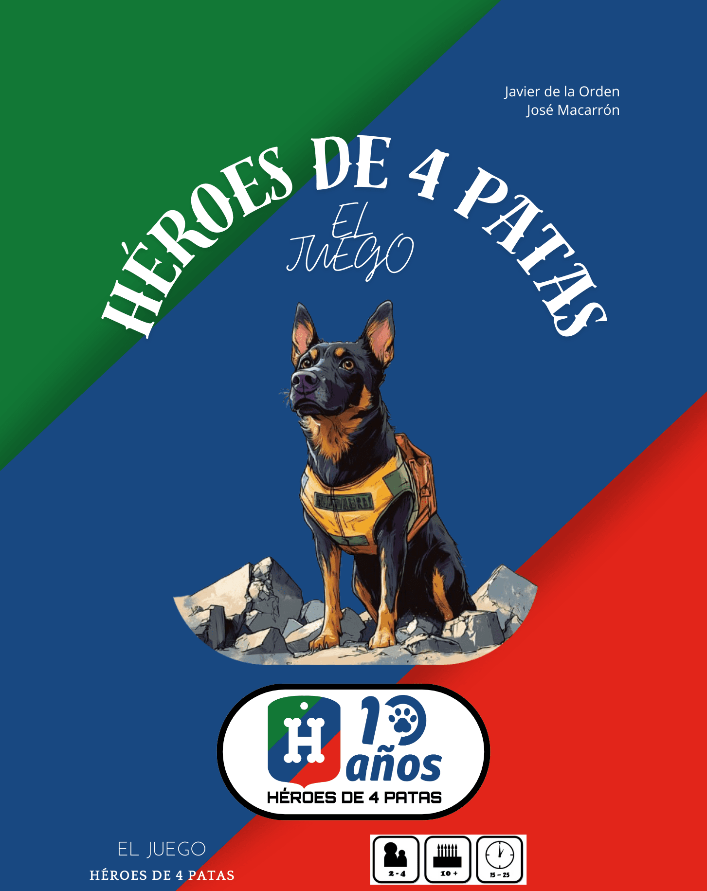 Cover art for Héroes de 4 Patas