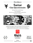 RPG Item: Sartar Clan Questionnaire