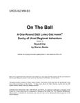 RPG Item: URD5-I02-MMB3: On the Ball
