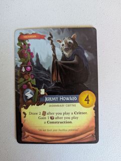 Everdell: Jeremy Howard Promo Card