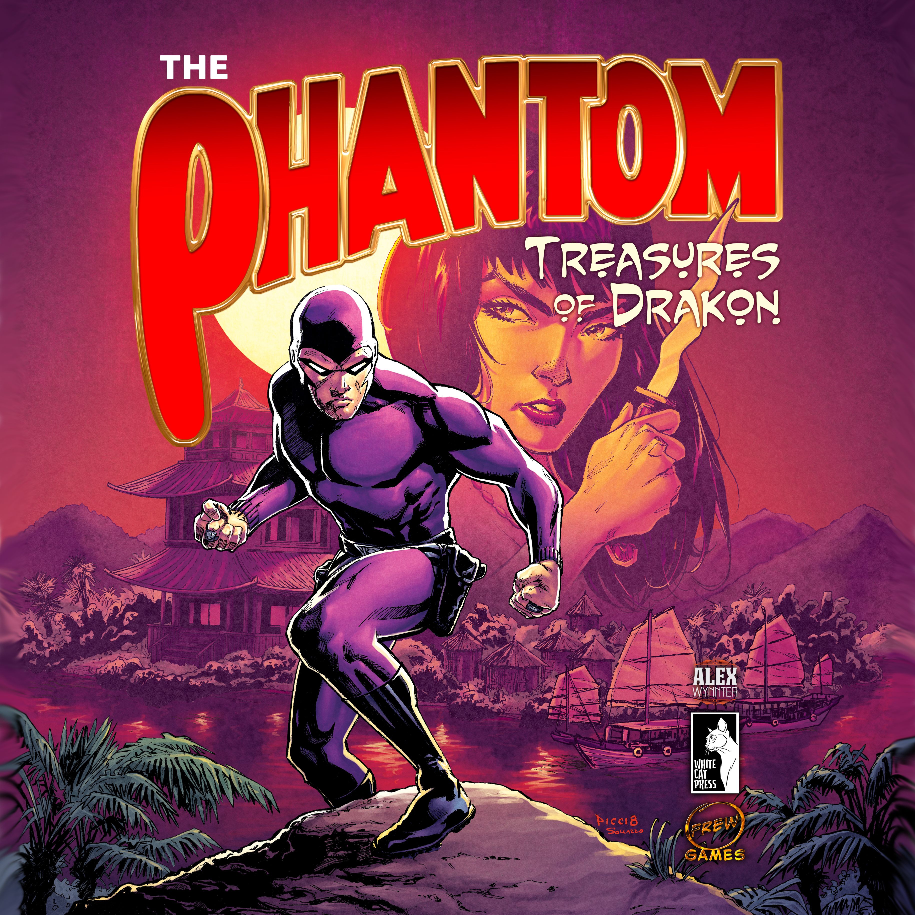 The Phantom: Treasures of Drakon box art
