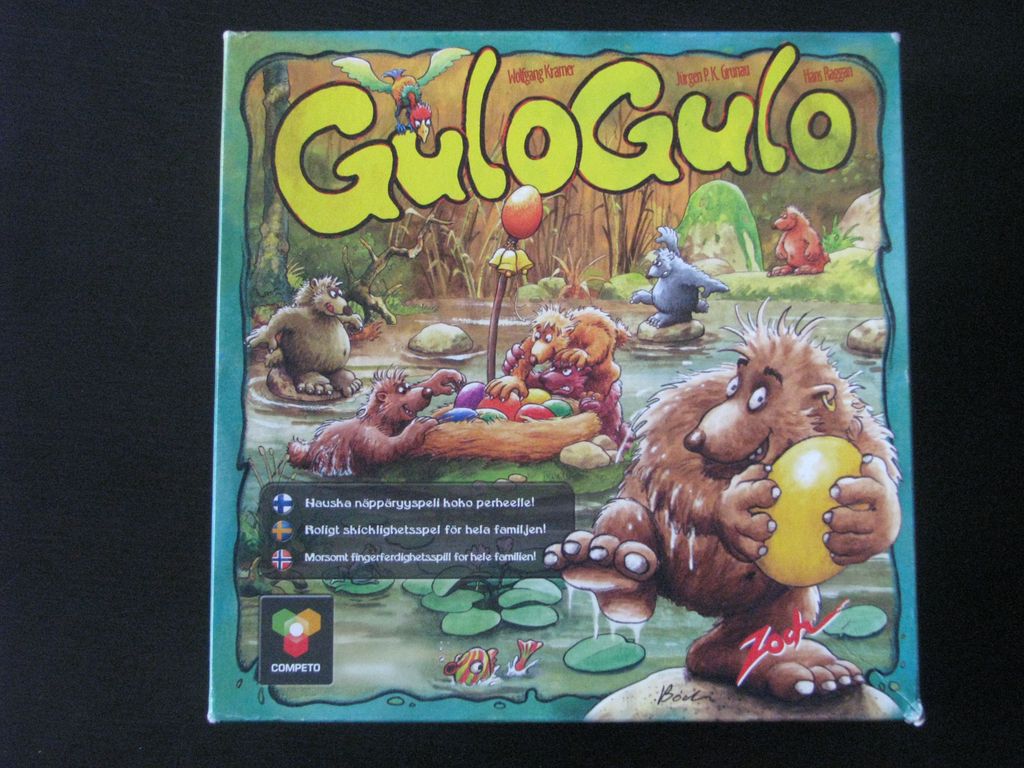 Gulo Gulo - Росомаха. Игры для самых маленьких, выпуск №3. (Russian) |  BoardGameGeek