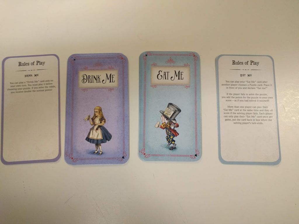 Alice In Wonderland A Curious Collection Of Puzzles Image Boardgamegeek