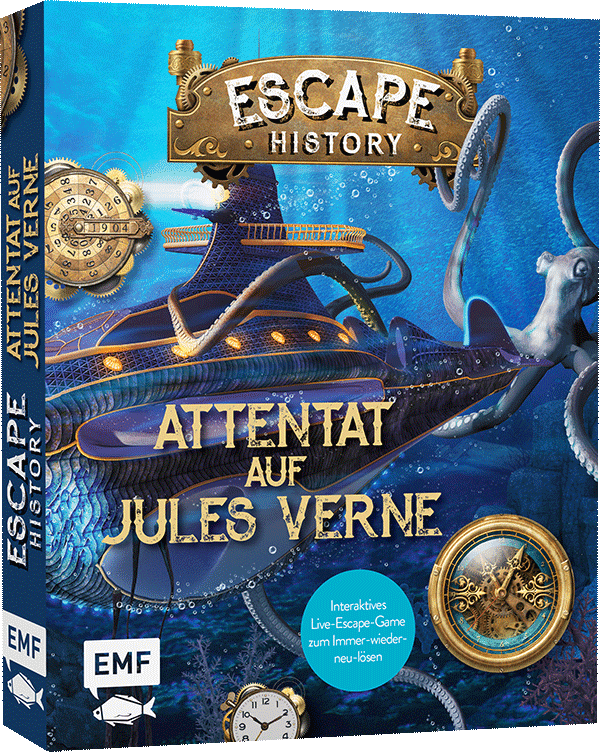 Escape History: Attentat auf Jules Verne cover