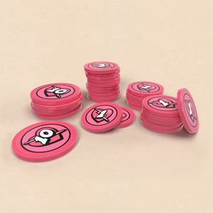Dungeon Rummy: Plastic Damage Token Set