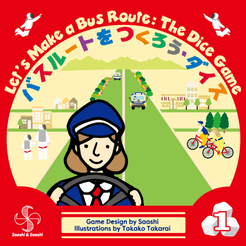 Let's Make A Bus Route: The Dice Game box art