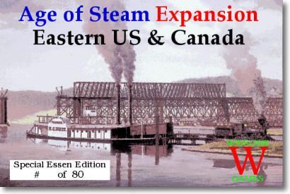 Age of Steam Expansion: Eastern US & Canada box art