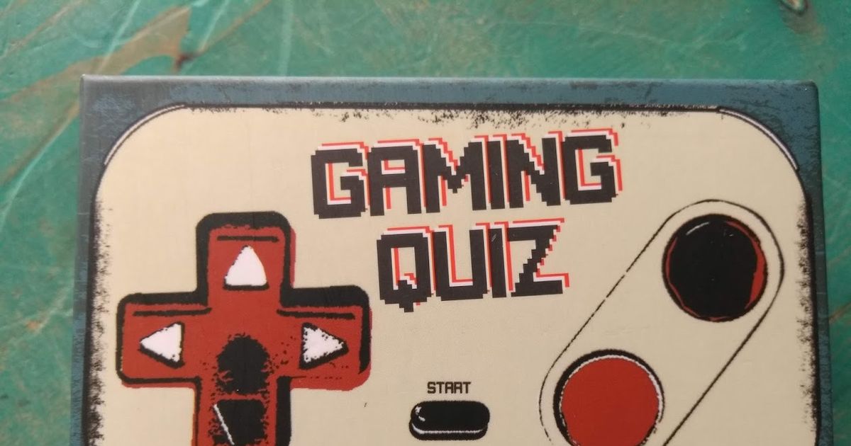Gaming Quiz Board Game BoardGameGeek