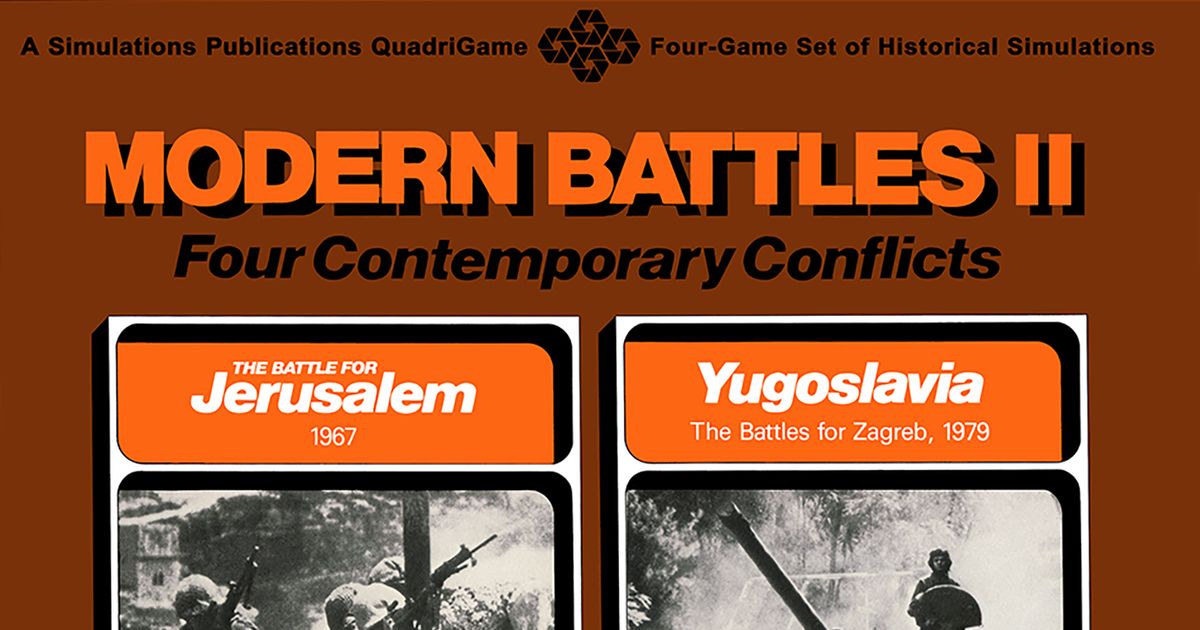 Modern Battles II: Four Contemporary Conflicts | Board Game