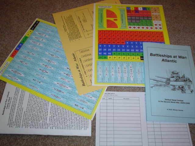 Battleships at War: Atlantic box art