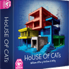 Matagot House Of Cats Board Game – Roll-and-Write Game With Cats, Mice & Dice, Flexible Levels, For 1+ Players