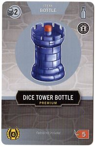 Distilled: Dice Tower Bottle Promo Card