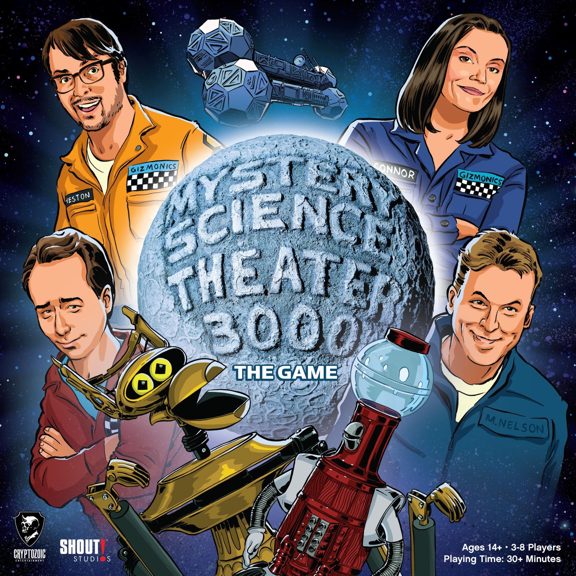 Cover art for Mystery Science Theater 3000: The Game