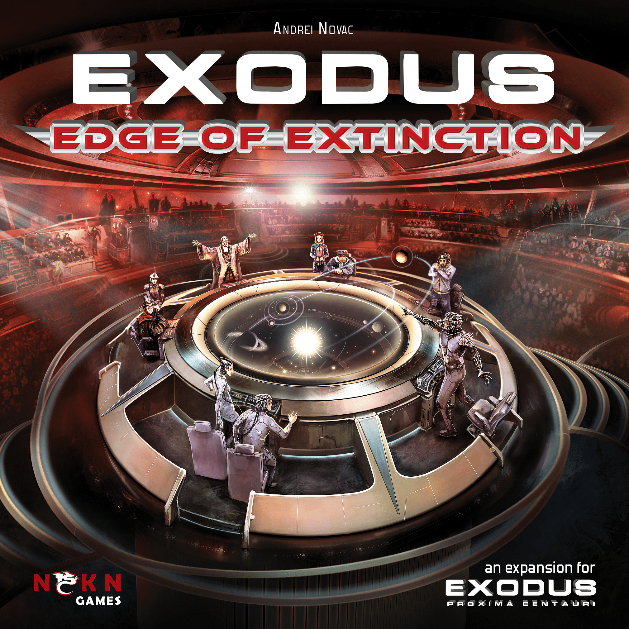 Exodus: Edge of Extinction box art