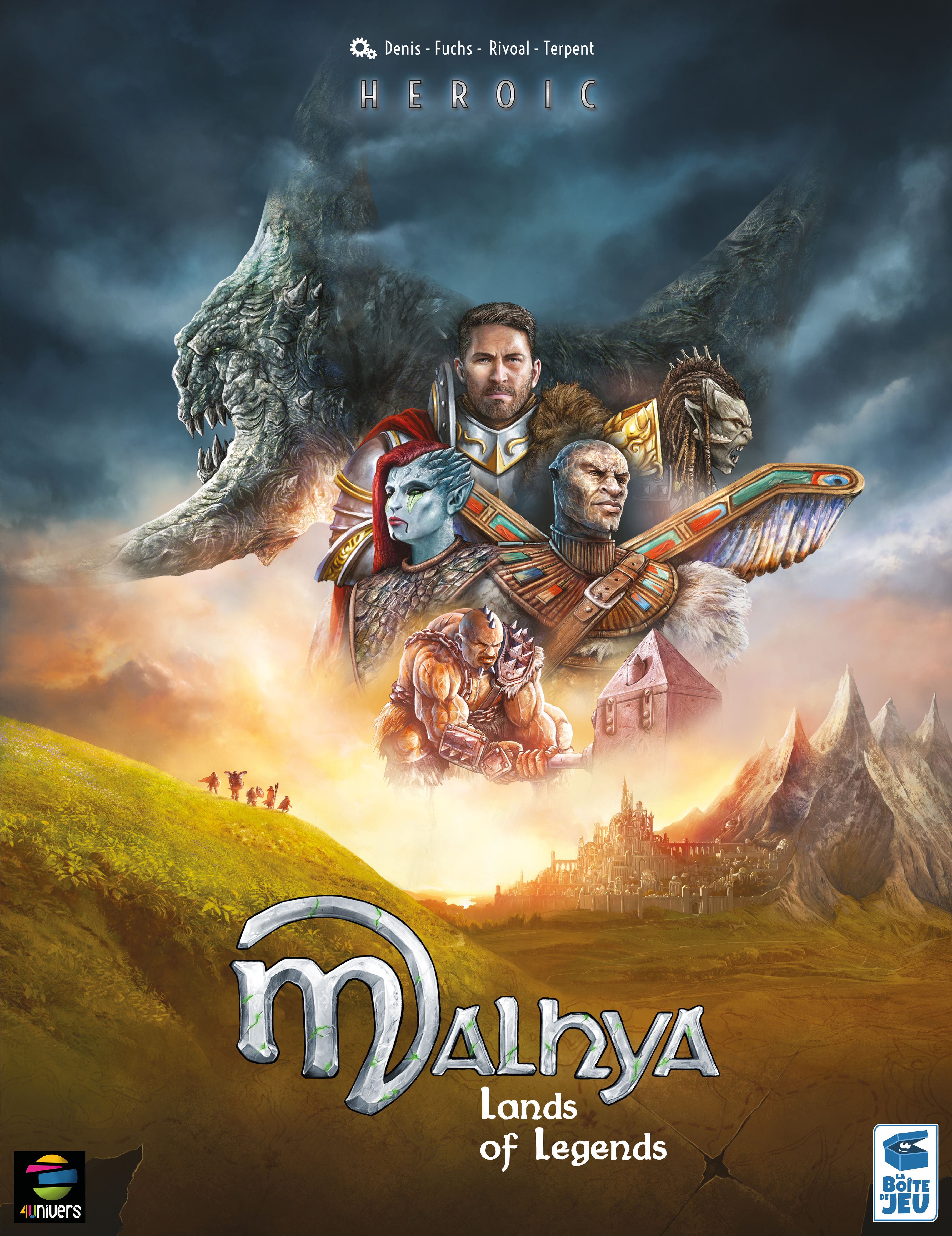 Coperta Malhya: Lands of Legends