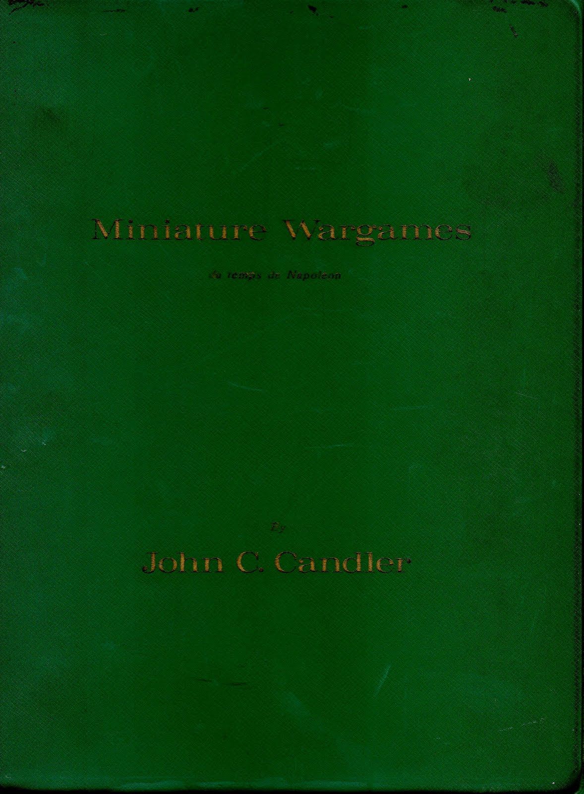Miniature Wargames du temps de Napoleon cover art