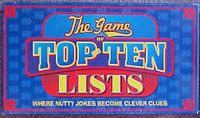 Board Game: The Game of Top Ten Lists