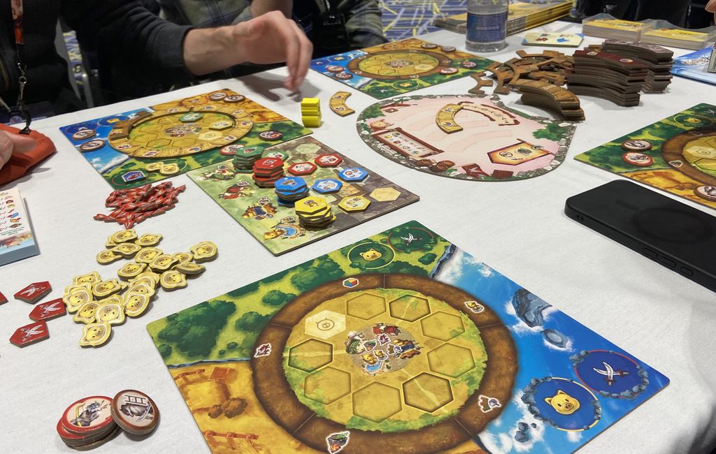 Castle Raisers, Wonderful World Board Games, 2025 — GAMA Expo 2025의 모형