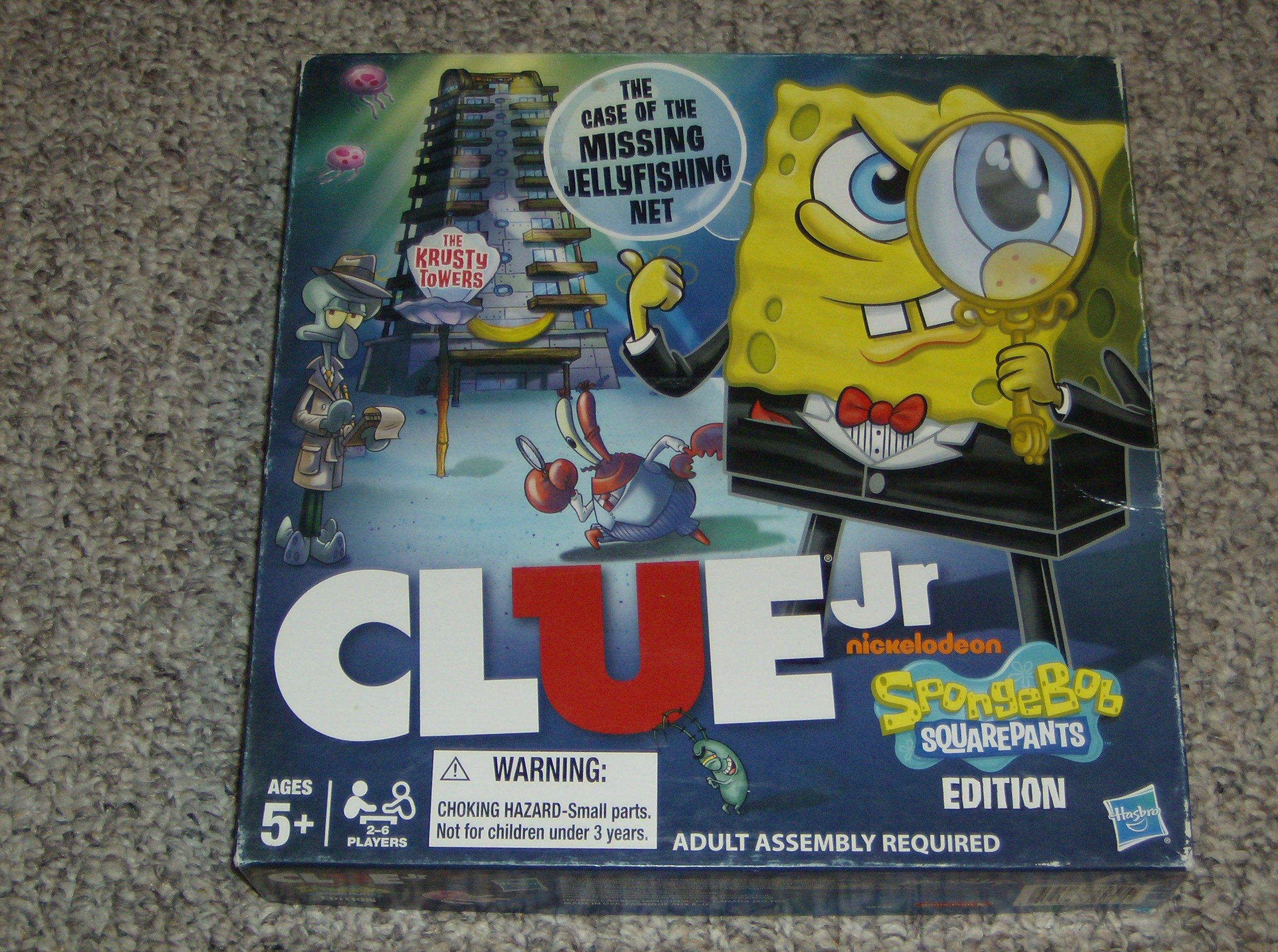 Clue Jr.: Spongebob Squarepants Edition – The Case of the Missing Jellyfish Net cover