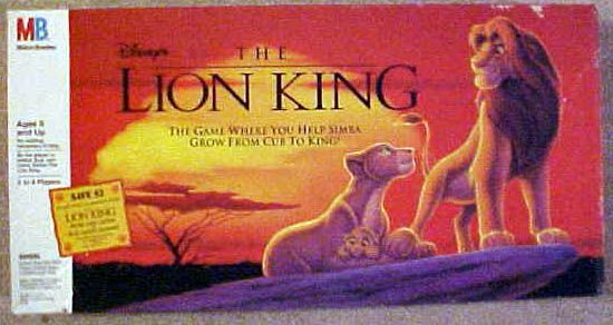The Lion King Kartenspiel Happy Families  Quartett 