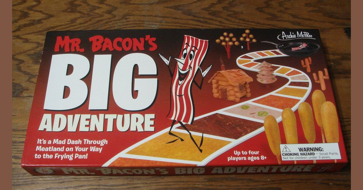 Mr. Bacon's Big Adventure Board Game BoardGameGeek