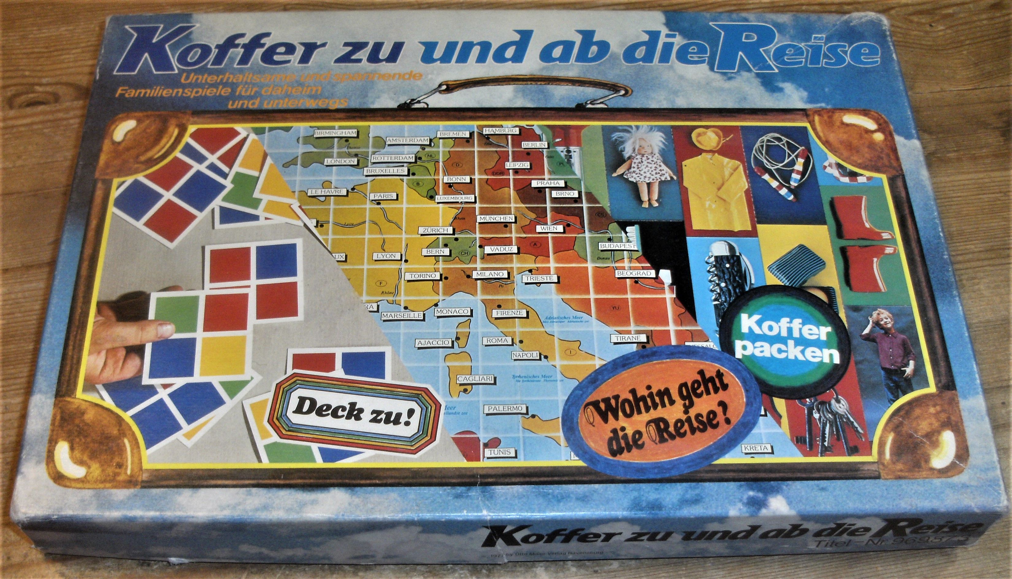 Koffer zu und ab die Reise cover art