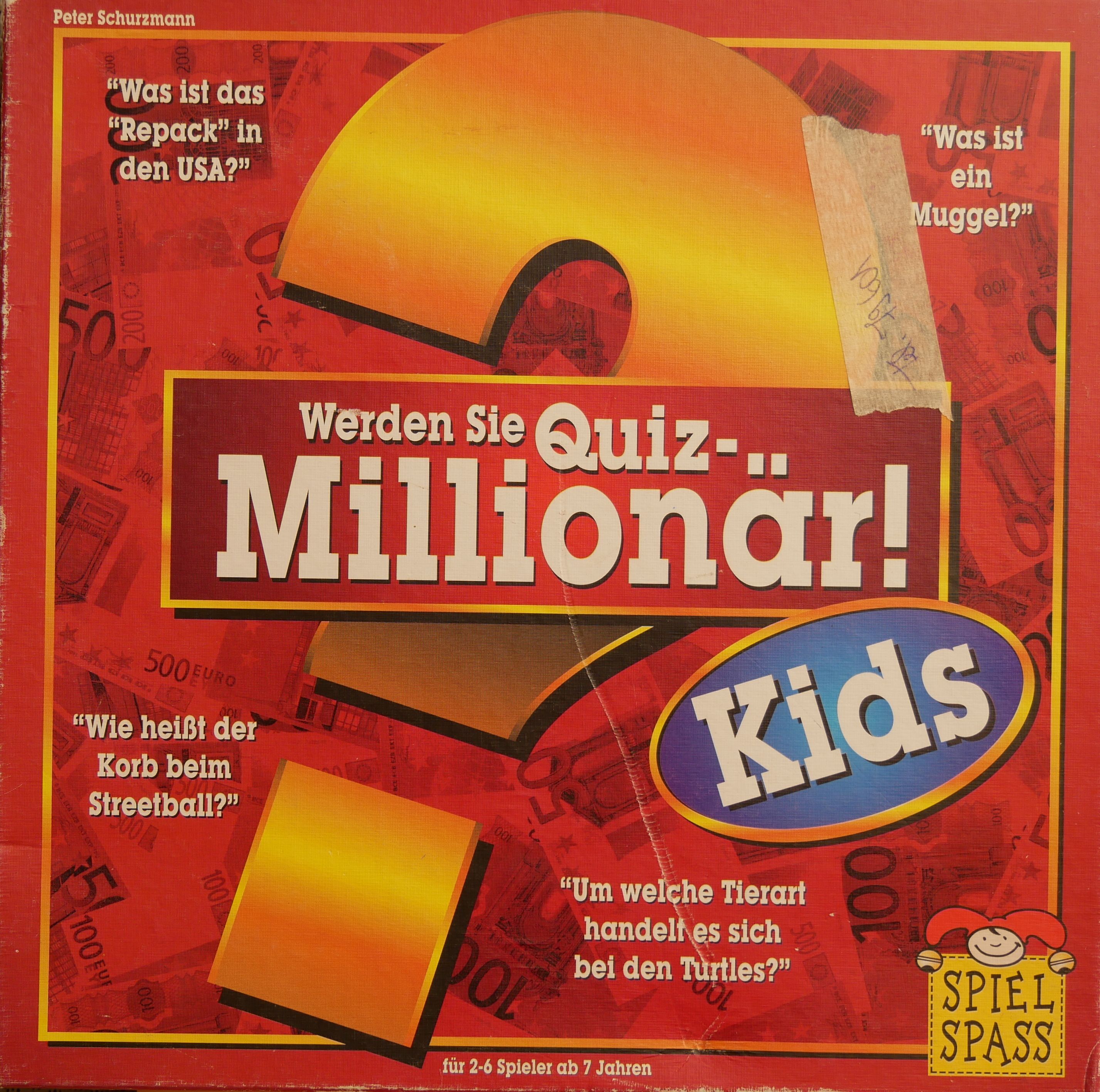 Werden Sie Quiz-Millionär box art
