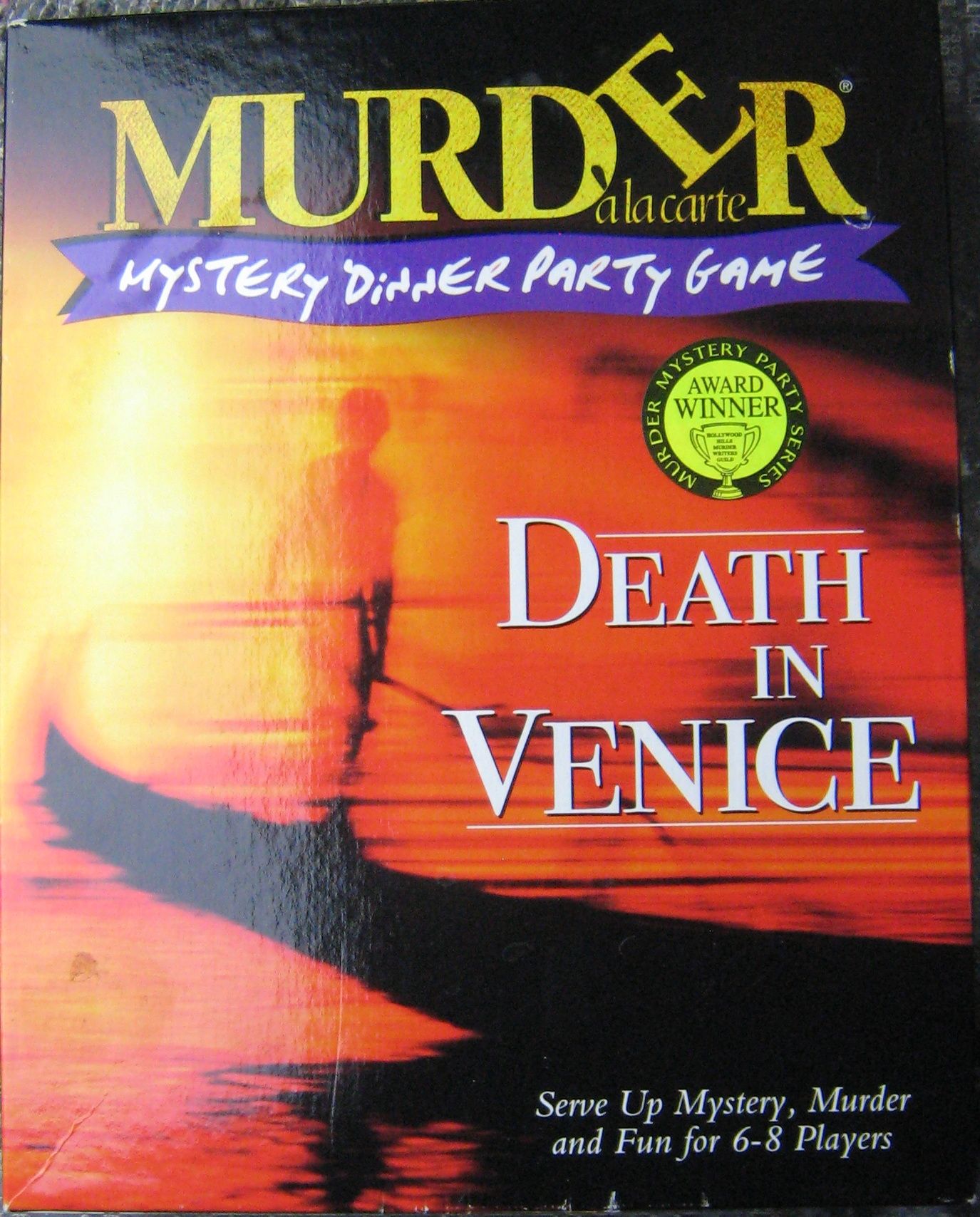 Murder à la carte: Death in Venice cover art