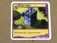 Board Game: Fields of Green: Dice Tower