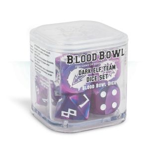 Blood Bowl (2016 edition): Dark Elf Team Dice Set