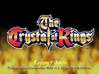 Video Game: The Crystal of Kings