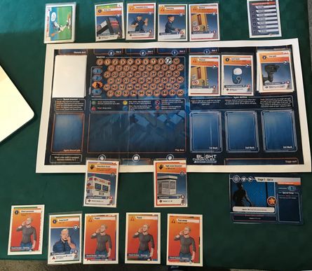 First Play of Blight Chronicles: Agent Decker PnP Demo | Mostly ...