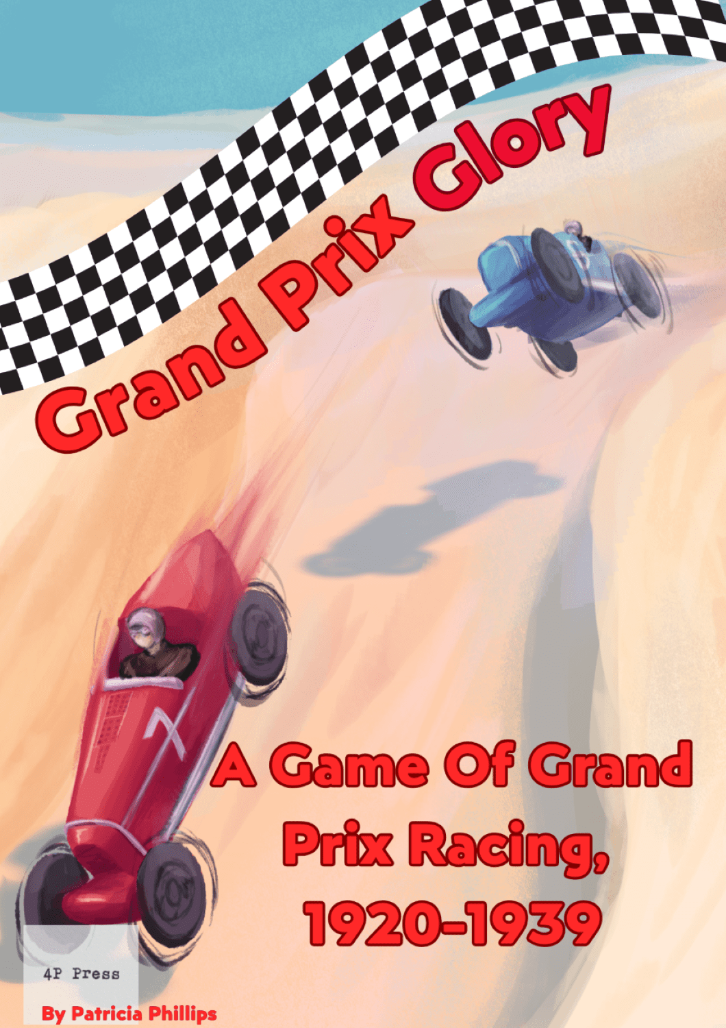 Cover art for Grand Prix Glory: A Game of Grand Prix Racing, 1920-1939