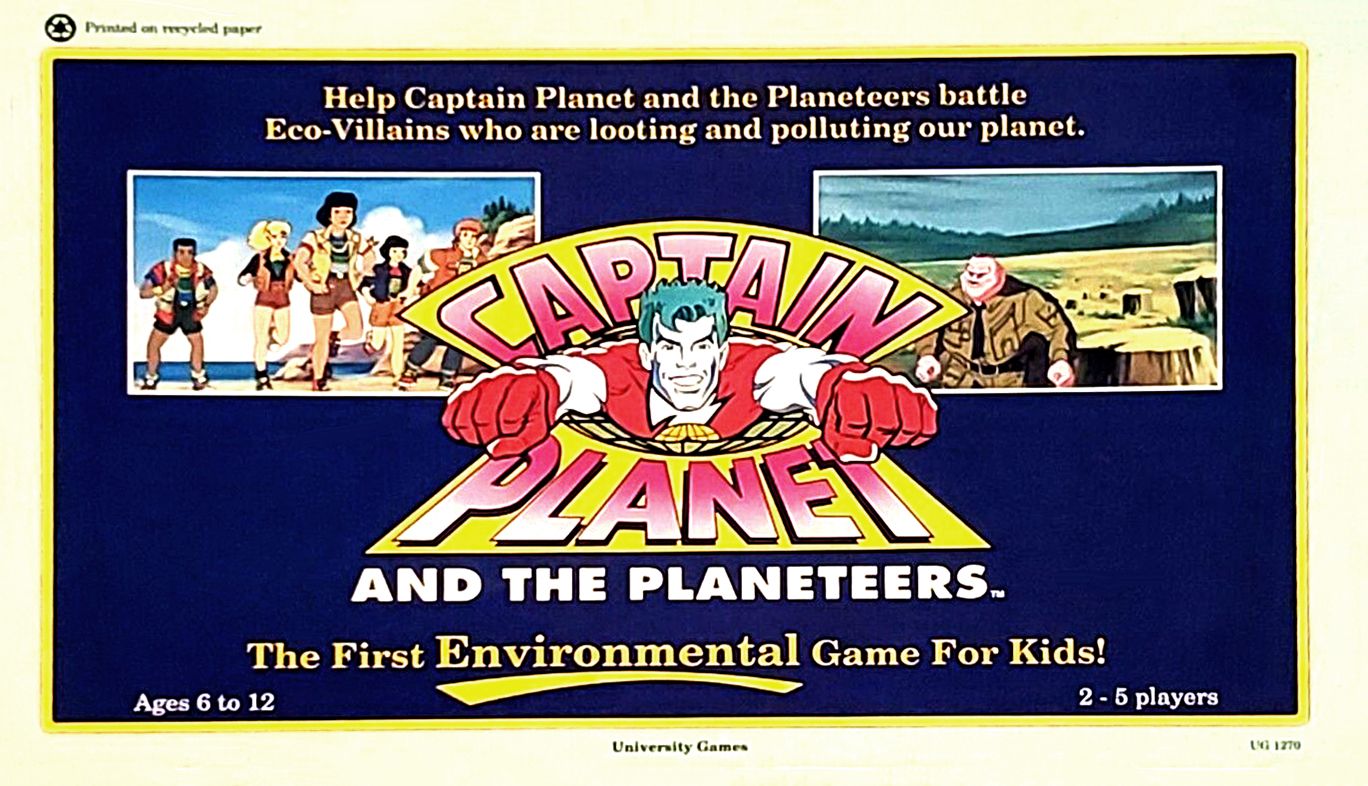 Captain Planet and the Planeteers doboz