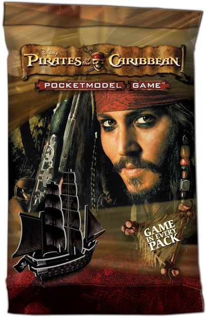 PIRATES OF THE CARIBBEAN POCKETMODEL GAME THE FLYING DUTCHMAN #300 PROMO 