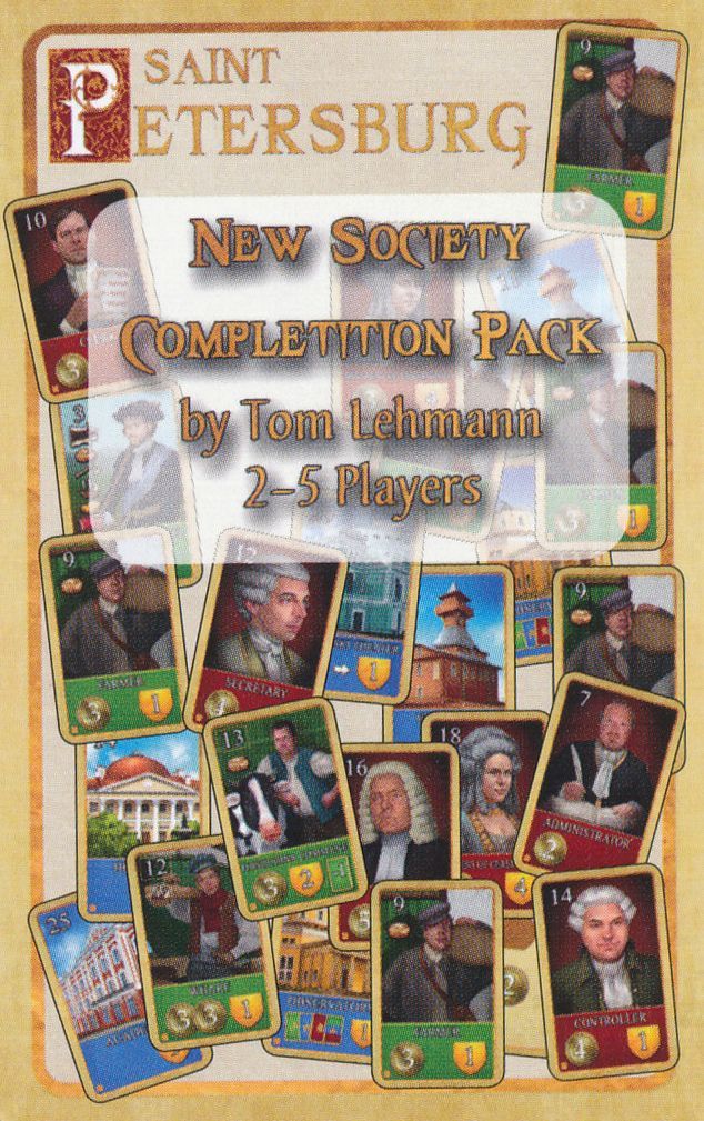 Saint Petersburg (Second Edition): New Society Completition Pack