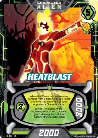ben 10 ultimate alien heatblast
