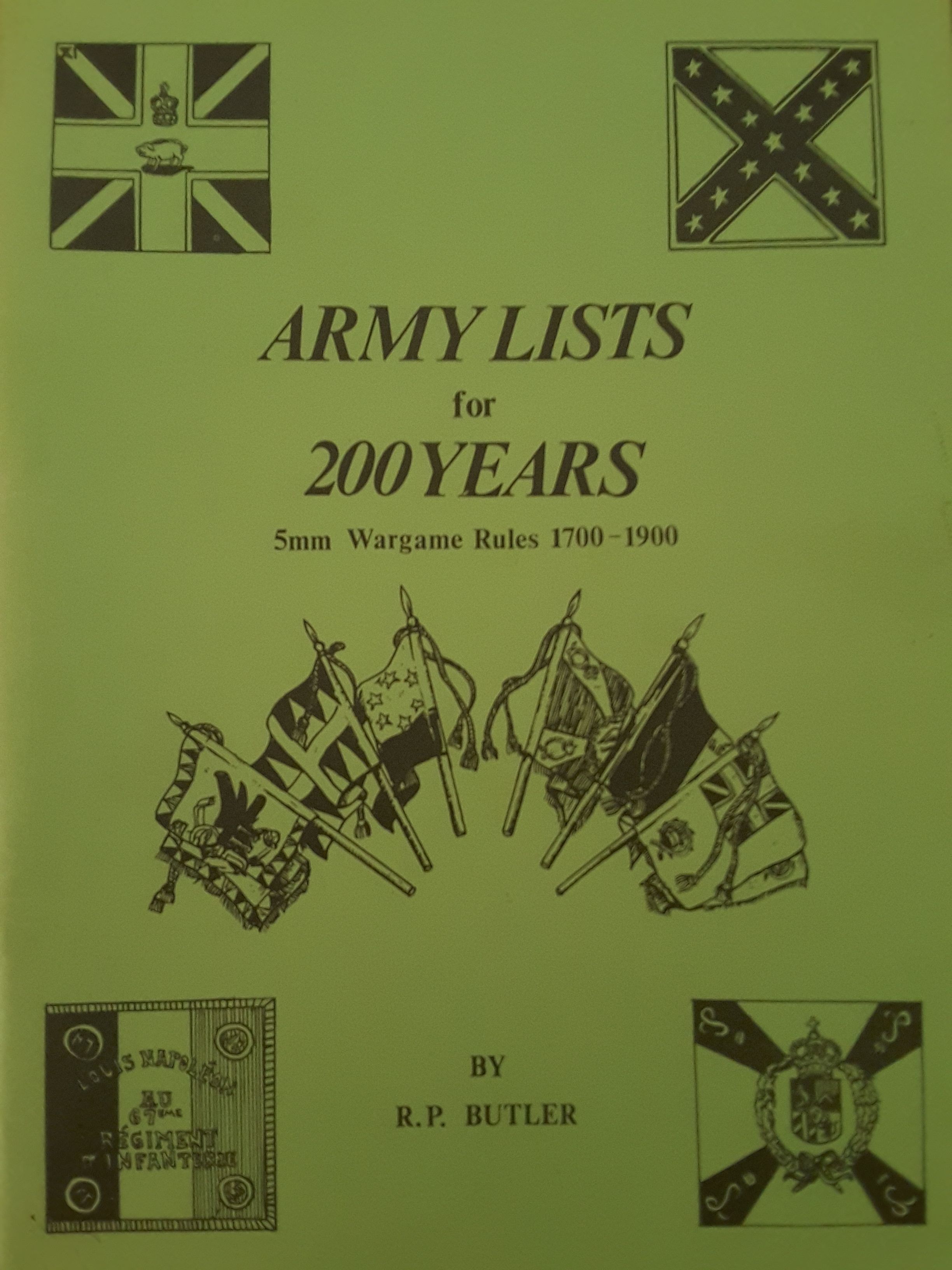 200 Years Army Lists